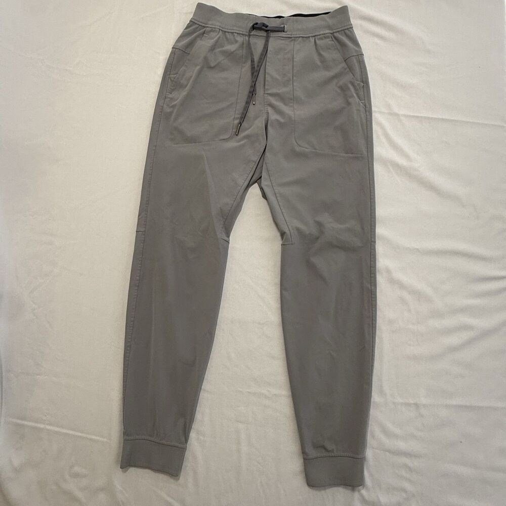 Lululemon ABC Warpstreme Joggers Mens Size Small Gray Performance Stretch